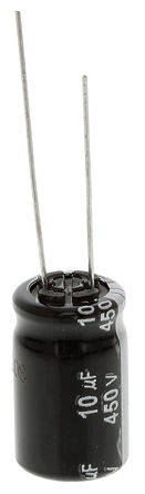 Panasonic - ECA2WHG100 - Panasonic NHG ϵ 450 V ֱ 10F ͨ  ECA2WHG100, 20%ݲ, +105C		