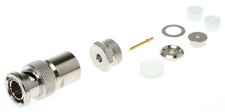 Telegartner - J01002A1323 - Telegartner 75 ֱ °װ  BNC  J01002A1323, 0  4GHz, ǯ ˽, RG179 B/U, 		