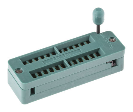 3M - 224-5248-00-0602J - 3M Textool ϵ 24 · 2.54mm ھ ͨ ʽ ZIF IC DIP  224-5248-00-0602J, 1A		