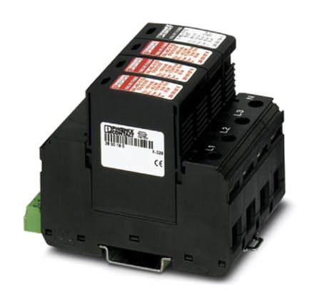 Phoenix Contact - 2800670 - Phoenix Contact 175 V 264 V  50kA  2800670, DIN 찲װ, 71.2 x 77.5 x 99mm		