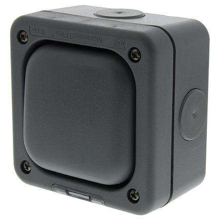 MK - K56400GRY - MK Masterseal ϵ 1 · BS ׼ IP65 10 A 250 V  ɫ ޹ ̼֬ ҡ ƿ K56400GRY, ƽӰװ, 1, ϵݶӶ ʹ		