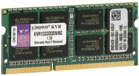 Kingston - KVR1333D3S9/8G - Kingston 8 GB 1333MHz ̨ʽЯʽ ڴģ		