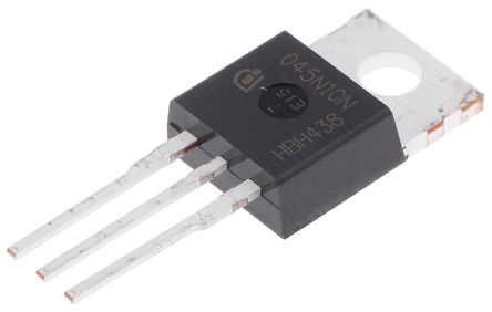 Infineon - IPP045N10N3 G - Infineon OptiMOS 3 ϵ Si N MOSFET IPP045N10N3 G, 100 A, Vds=100 V, 3 TO-220װ		