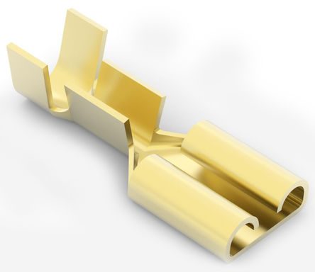 TE Connectivity - 41202 - TE Connectivity FASTON .250 ϵ ѹӲ 41202, 6.35 x 0.81mm		