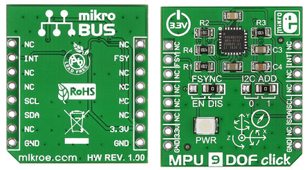 MikroElektronika - MIKROE-1719 - MikroElektronika click mikroBUS? 9 ˶豸 ԰ Ver. 1.0 MIKROE-1719		