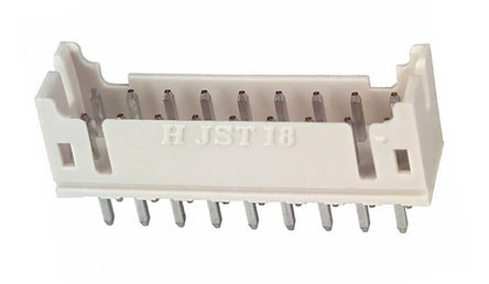 JST - B18B-PHDSS (LF)(SN) - JST PHD ϵ 18· 2mmھ (2) ֱ PCB  B18B-PHDSS (LF)(SN), Ӷ˽, 3A, ͨ		