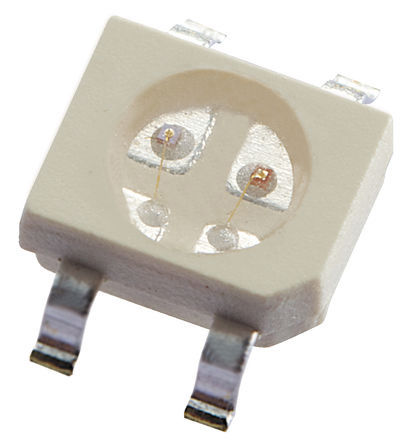 Kingbright - KA-2735SURKCGKS - Kingbright ˫ɫ ɫ/ɫ LED KA-2735SURKCGKS, 2.5 V, 30mA, 120 ӽ, 4 , 氲װ		