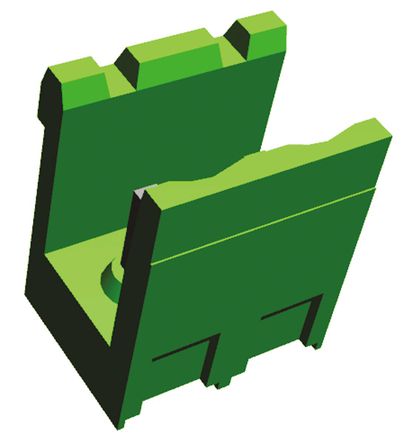 TE Connectivity - 282822-2 - TE Connectivity Buchanan ϵ 5mm ھ 2 ·  ɫ ֱ PCB  282822-2, 尲װ, Ӷ˽		