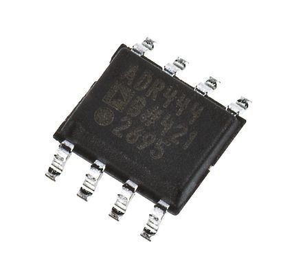 Analog Devices - ADR444BRZ - Analog Devices ADR444BRZ Fixed 4.096V ѹο, 4.094  4.098 V, 0.04 %ȷ, 10mA, 8 SOICװ		