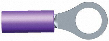 TE Connectivity - 152891 - TE Connectivity PIDG ϵ, ɫ Ե о ѹӶ 152891, M5 ˨, 20.4mmܳ		