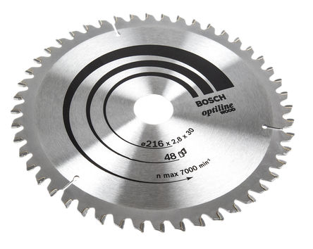 Bosch - REPLACEMENT BLADE - Bosch 216mmֱ ԲƬ 2608640641, 30mm		