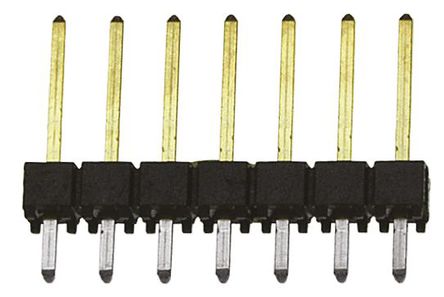 Samtec - TSW-107-14-L-S - Samtec TSW ϵ 7· 2.54mmھ (1) ֱ Ź TSW-107-14-L-S, Ӷ˽, 7.6A, ͨ		