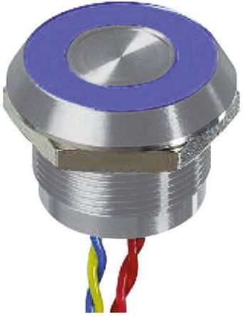 Apem - PBARYAF0000F0B - IP68 Wire Lead 压电开关, 200 mA @ 24 V 直流, 常开, -40 → +75°C		
