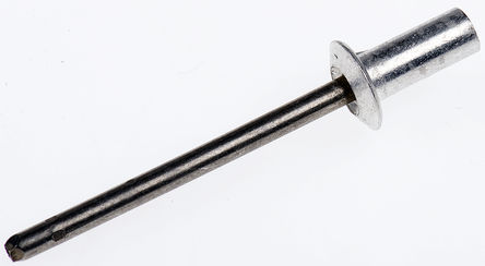 POP - AD56SB - POP 9.5mm长 碳钢 盲铆钉 AD56SB, 4.2mm固定孔径, 4mm直径, 3.2 → 4.8 mm厚		