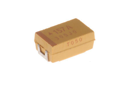 AVX - TPSD157K010R0050 - AVX TPS ϵ 150F 10% SMD  TPSD157K010R0050, 10 V ֱ, 7343-31 װ, 50m ESR, +125C		