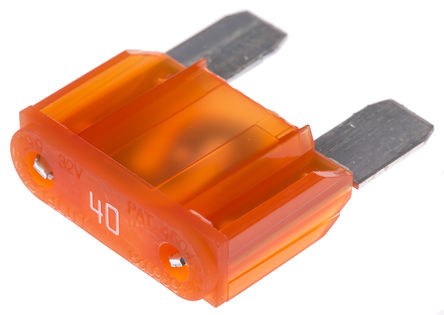 Littelfuse - 0299040.TXN - Littlefuse 40A ɫ òƬʽ۶ 0299040.TXN, 32V dc, 29.21mm x 8.85mm x 34.29mm		