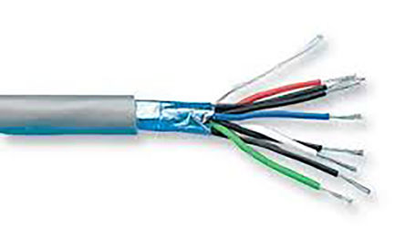 Belden - 4504FE.00100 - Belden 100m 6о ȫ 4504FE.00100, 0.33 mm2, 300 V,  +70 C, ± (LSZH) , 4.6mm⾶		