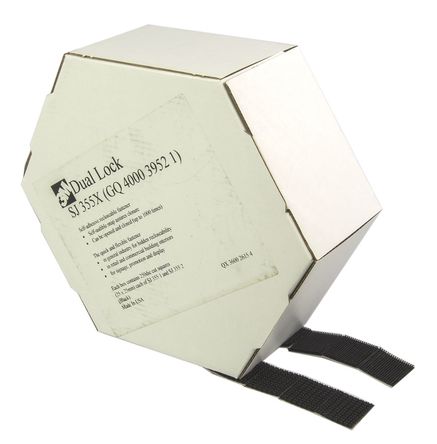 3M - SJ355X - 3M SJ355X ɫ Mushroom Hook Tape SJ355X, 5m x 25mm		