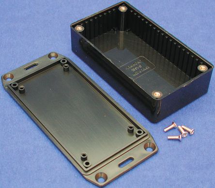 Hammond - 1591AFLBK - Hammond 1591 ϵ IP54 ABS  1591AFLBK, , 100 x 50 x 21mm		