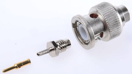 Telegartner - J01000B0018 - Telegartner 50 ֱ °װ  BNC  J01000B0018, 0  4GHz, ѹ ˽, RG178 B/U, 		