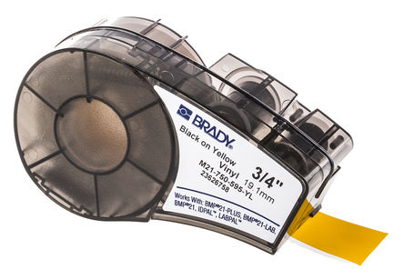 Brady - M21-750-595-YL - Brady ±ǩװ M21-750-595-YL, ʹBMP21 ǩӡID PAL ǩӡLABPAL ǩӡ		