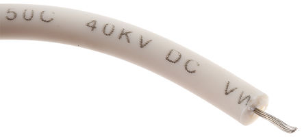 Alpha Wire - 392297 WH005 - Alpha Wire 30m ɫ 22 AWG UL3239 о ڲߵ 392297 WH005, 0.35 mm2 , 7/0.25 mm оʾ, 40 kV ֱ		
