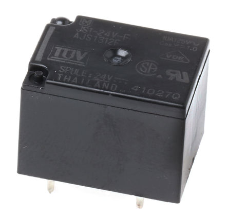 Panasonic - JS1-24V-F - Panasonic JS1-24V-F ˫ PCB װ Ǳ̵, 5 A, 24V dc		