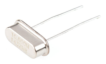 IQD - 10.0MHz HC49/4H 30/50/-40+85C/30pF - IQD LFXTAL028123R250, 10MHz , 30ppm, 2 HC-49		