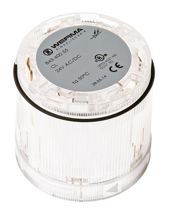 Werma - 84340055 - Werma KombiSIGN 70 843 ϵ ͸ LED źŵ 84340055, 70mm ֱ, 24 V ֱ		