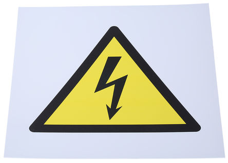 Signs & Labels - HA18415R - Signs & Labels HA18415R ɫ/ɫ  PP Σվ־, 200 x 200mm		