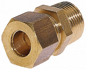 Legris - 0105 15 21 - Legris 15mm x 1/2 in BSPT  ֱ ͷ ͭ׽ͷ 0105 15 21		