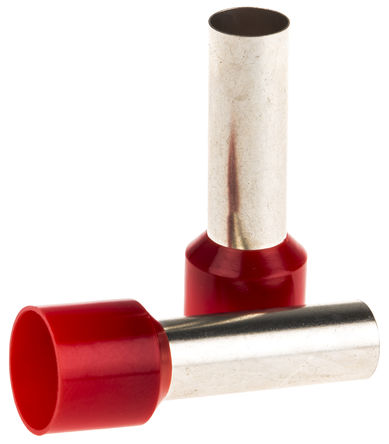 RS Pro - E35-25-RED - RS Pro ɫ Ե ѹѥȦ E35-25-RED, 25mm ų, 8.7mm ֱ		