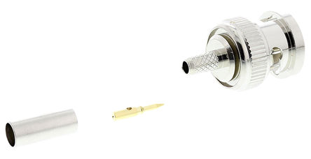 TE Connectivity - 1-1337496-0 - TE Connectivity 75 ֱ °װ  BNC  1-1337496-0, 0  2GHz, ѹ ˽, BT 3002, 		