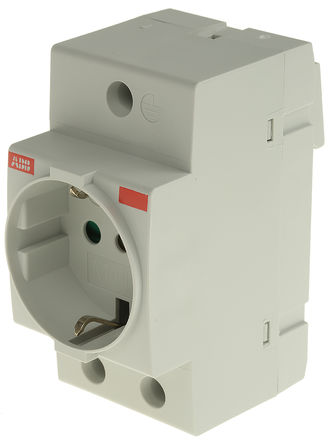 ABB - M1173 (I) - Italian P30 Din Rail Mounting Socket		