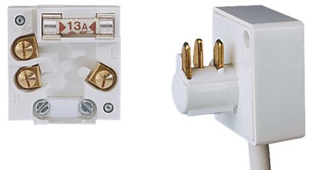 Electrak - AP13-WH - Electrak AP13-WH ɫ 2P+E Ӣ Դͷ, 240 V  13A		