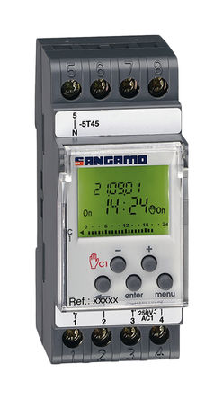Sangamo - 23141 - Sangamo 1ͨ DIN 쿪 23141, Ӳλ, 230 V Դ		