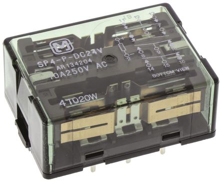 Panasonic - SP4P24 - Panasonic SP4P24 4 ˫ PCB װ Ǳ̵, 24V dc		