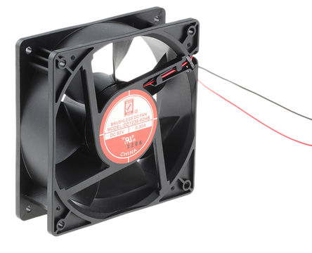 RS Pro - OD1238-60HB - RS Pro OD1238 ϵ 14.4W 60 V ֱ  OD1238-60HB, 196m3/h, 2600rpm, 120 x 120 x 38mm		