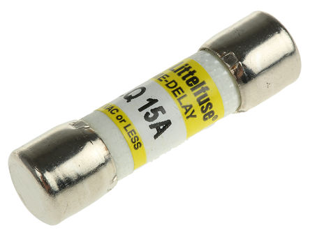 Littelfuse - 0FLQ015.T - Littlefuse T۶ٶ 15A ʽ۶ 0FLQ015.T, 10.31 x 38.1mm		