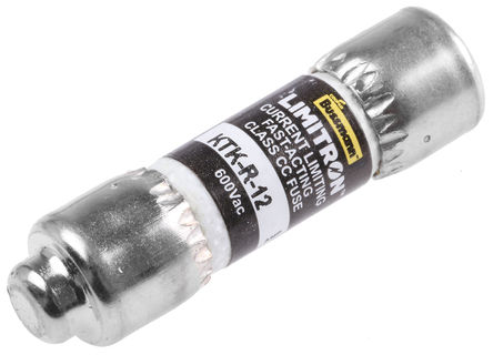 Cooper Bussmann - KTK-R-12 - Cooper Bussmann F۶ٶ 12A ʽ۶ KTK-R-12, 10.3 (Dia.) x 38.1mm		