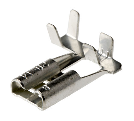 RS Pro - FLDNDX 2-250 - RS Pro ɫ ǾԵ о ѹӶ FLDNDX 2-250, 6.35 x 0.8mm		