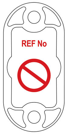 Brady - 833400 - Brady ױǩ, ׼1 ֧ʡ20  Nanotag ֧ܡ40 ¿ (150mm)		