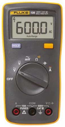 Fluke - Fluke-106 - Fluke 106 600V ac, 10A ac ñ, 400   40 M, 50 nF  1000 F		