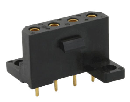 Souriau - SMS4RE3TR29 - Souriau SMS ϵ 1 4· ֱ 5.08mmھ ӡˢ·尲װ ӡˢ· SMS4RE3TR29, Ӷ˽, 		