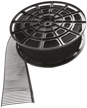 HellermannTyton - 120-50010 - HellermannTyton T18RA3500 ϵ ɫ  66   Autotool Bandolier Black, 100mm x 2.5 mm		