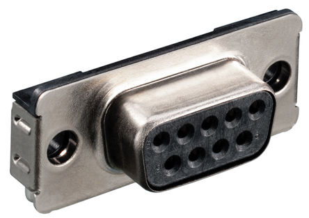 ERNI - 394424 - ERNI 2.78mm ھ 9 · ֱ 氲װ D-Sub   394424		