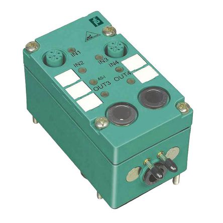 Pepperl + Fuchs - VAA-4E2A-G1-ZE/P-S - Pepperl + Fuchs PLC /ģ 130938, 6 x I/O, 26.5  31.6 V, 102 x 450 x 60 mm		