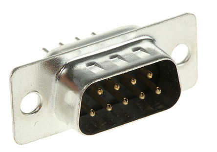 MH Connectors - MHDD9-M-T-B-S - MH Connectors MHDD ϵ 2.77mm ھ 9 · ӡˢ·尲װ PCB D-sub  ͷ MHDD9-M-T-B-S		