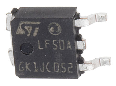 STMicroelectronics - LF50ABDT-TR - STMicroelectronics LF50ABDT-TR LDO ѹ, 5 V, 500mA, 1%ȷ, 3 DPAKװ		