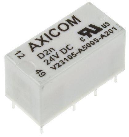 TE Connectivity - V23105A5005A201 - TE Connectivity V23105A5005A201 ˫˫ PCB װ Ǳ̵, 24V dc		